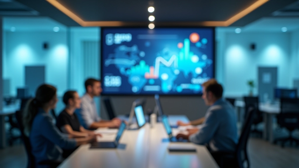 Future-focused fintech innovation workspace and collaborative environment
